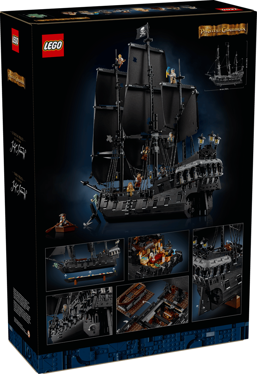 Het piratenschip van kapitein Jack Sparrow