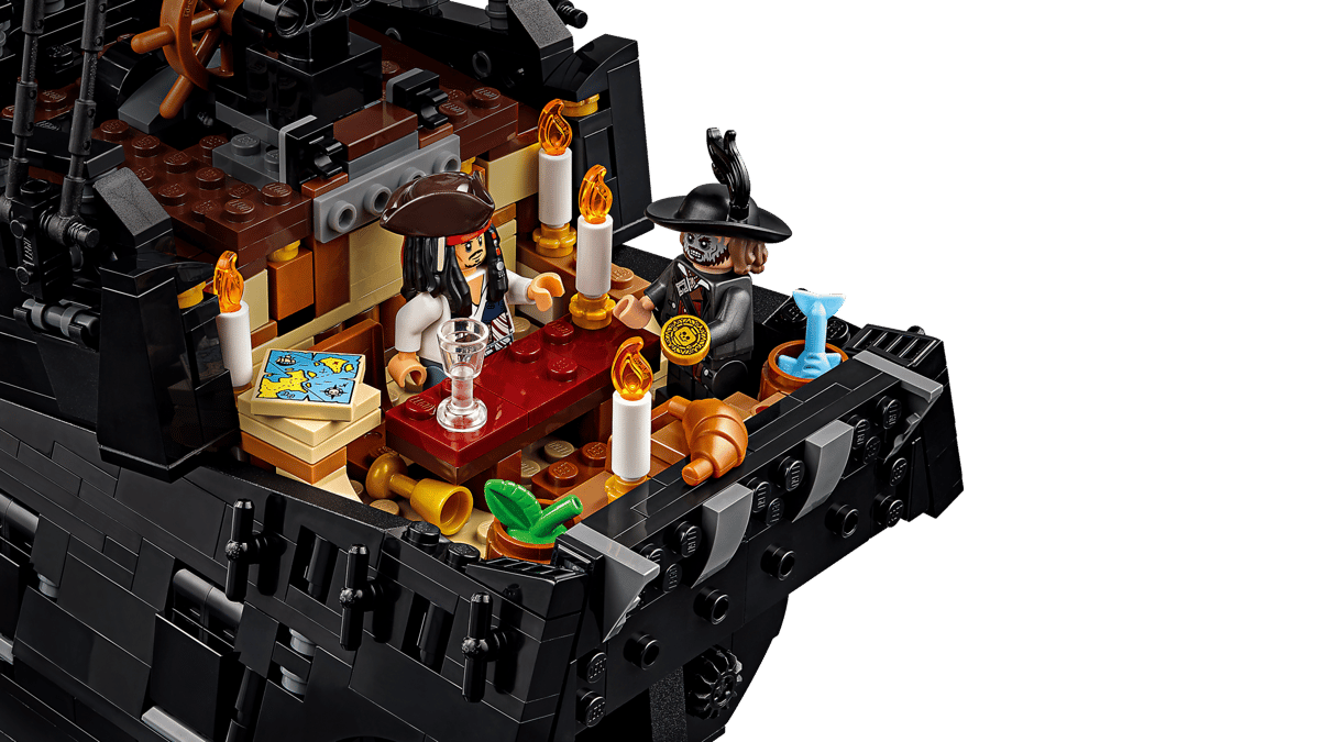 Het piratenschip van kapitein Jack Sparrow